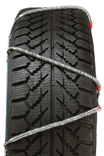 SCC SZ429 Super Z6 Cable Tire Chain for Passenger Cars, Pickups, and SUVs - Set of 2,Silver Retail $185.40