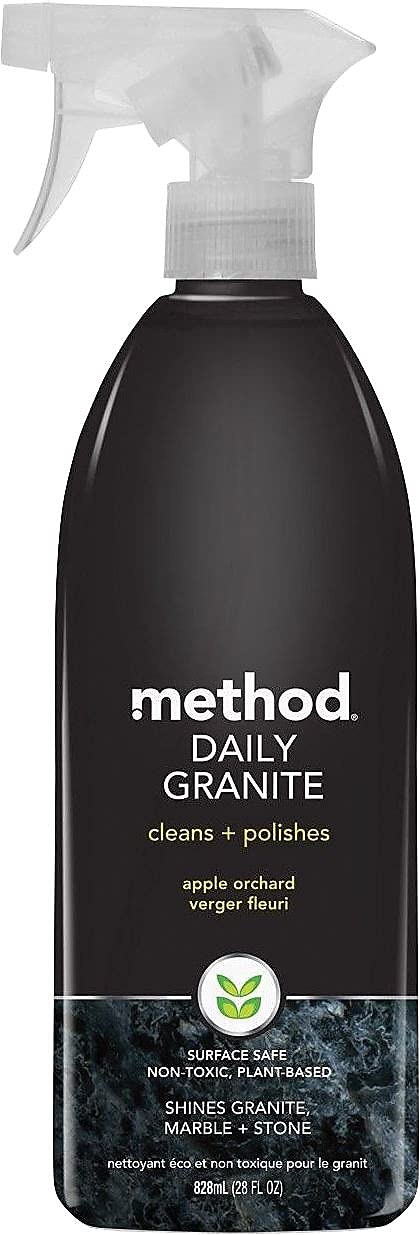 Method 00065 Daily Granite Cleaner Apple Orchard Scent 28 oz Spray Bottle Retail $11.36