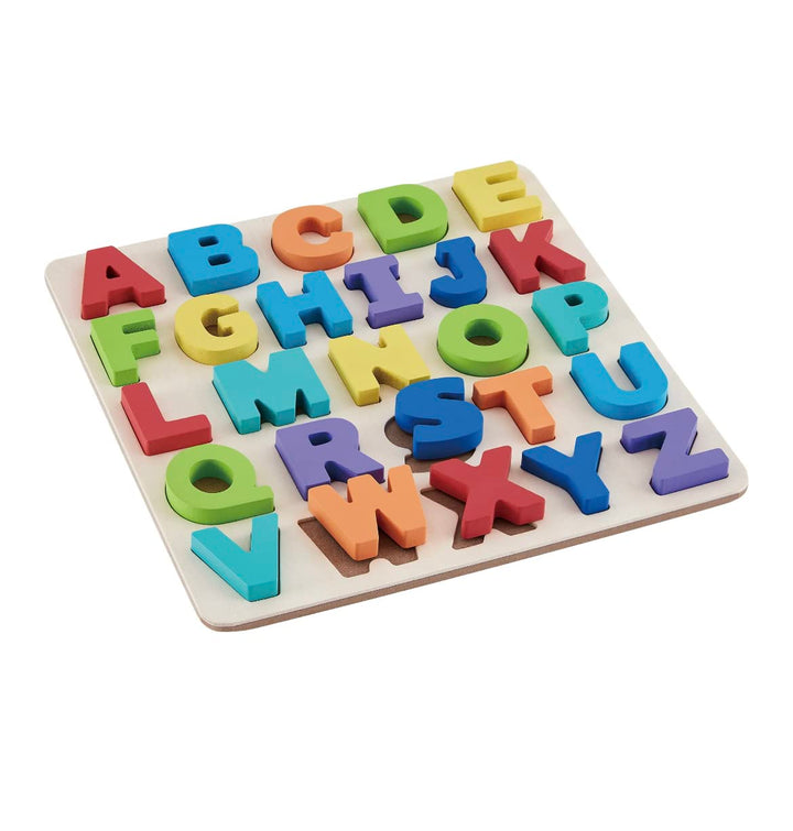 The Spark, Create, Imagine 3-D Wood Alphabet Puzzle Set Teaches Your Child The Alphabet The Fun Way. Retail $14.99
