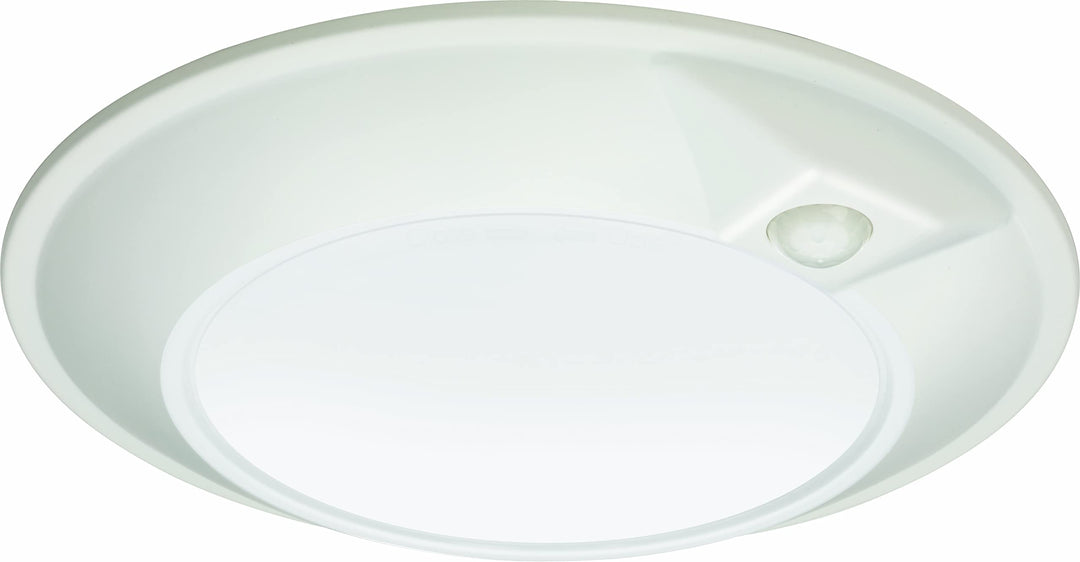 Juno JSBT 6-Inch SlimBasics Tapered Disk Downlight, Switchable + PIR Sensor, White (1 Pack) Retail $15.99