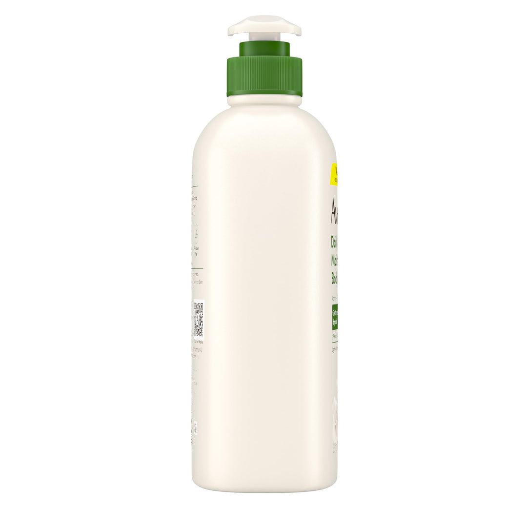 Aveeno Daily Moisturizing Body Wash for Women and Men for Dry & Sensitive Skin, Paraben, Soap & Dye-Free, Gentle Shower Cleanser, Dermatologist Recommended Brand, Lightly Scented, 33 Fl Oz