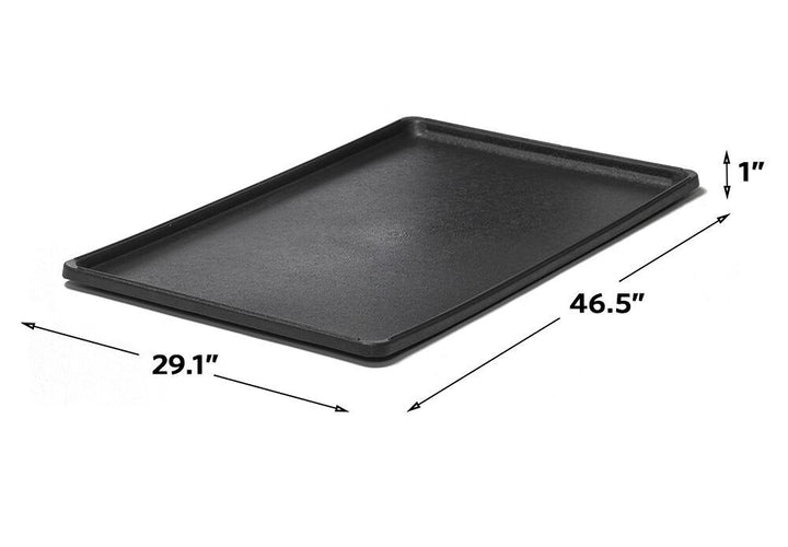 MidWest Homes for Pets 48-Inch Replacement Pan, Measures 46.5 x 29.1 x 1 Inches, Universal Leak-Proof Tray for Dog Crates & Multi-Purpose Use, Fits Most Standard 48" Wire Crates Retail $19.39