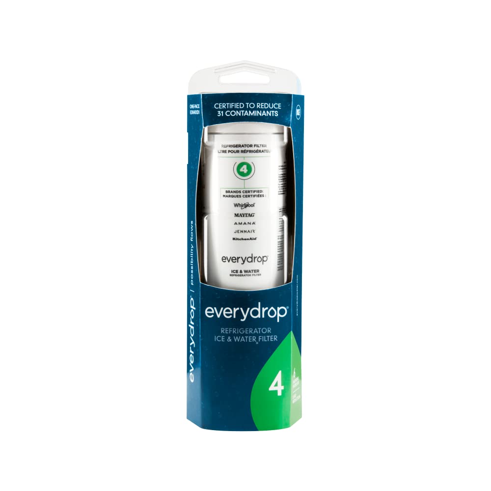 everydrop® by Whirlpool Ice and Water Refrigerator Filter 4, EDR4RXD1, Single-Pack Retail $59.99