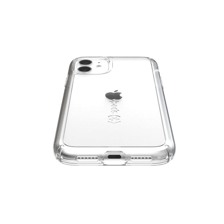 Speck Gemshell Bumper iPhone 11/XR Case - Shock-Absorbent, Clear Glass Retail $15.00