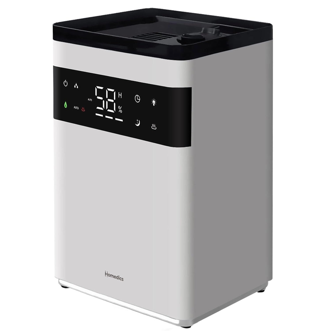 Homedics Premium Warm & Cool Mist Ultrasonic Topfill Humidifier, 58 Hour Runtime Retail $63.00