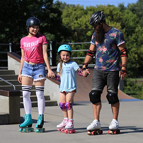 Roller Derby FireStar Youth Girl's Roller Skate White/Mint Size 4
