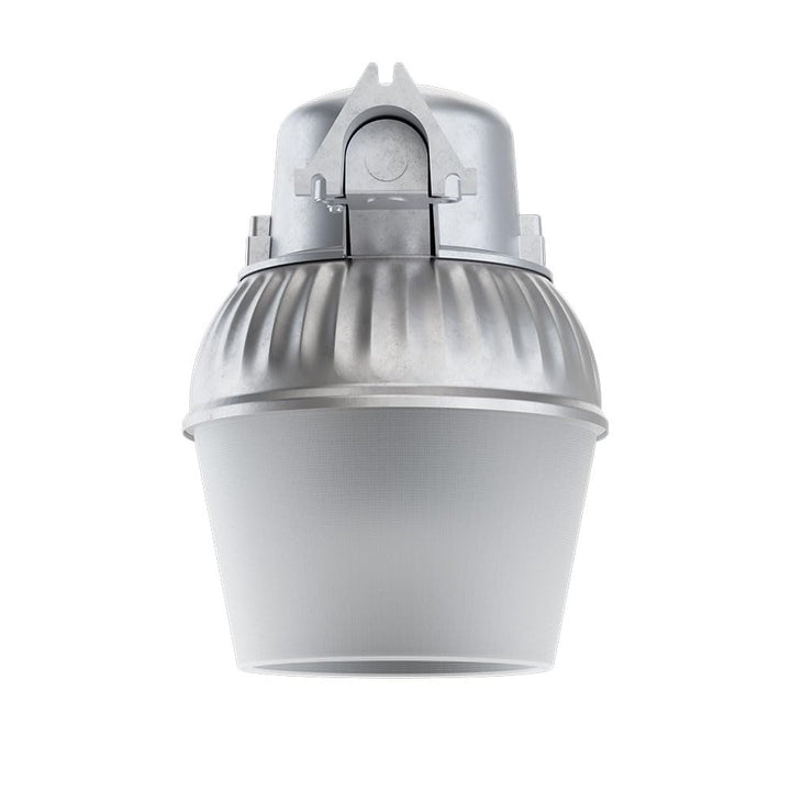 Lithonia Lighting LED Outdoor Flood Light Fixture, Exterior Dusk to Dawn Security Light with Photocell Sensor, Pole or Wall Mount, 3500 Lumens, 5000K Daylight, Gray (OALS10)