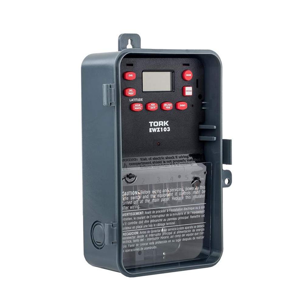 EWZ Series Multipurpose Control Astronomic 7 Day Time Switch, 120-277 VAC Input Supply, 1 Channel, DPST Output Dry Contact Retail $120.98