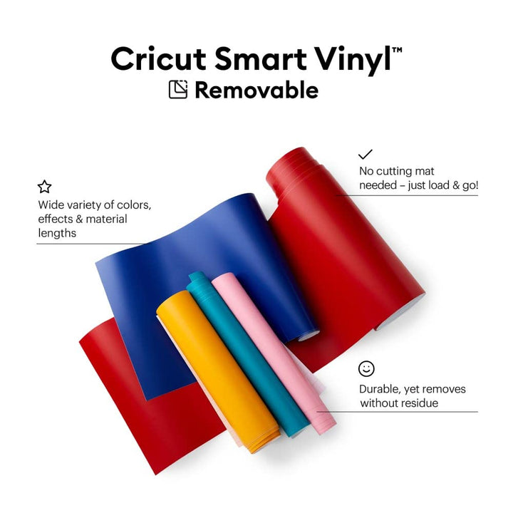 Cricut Smart Removable Vinyl, Maize Yellow - 3ft Roll (13'x36') for Explore and Maker 3 - Matless Cutting for Long cuts up to 12ft