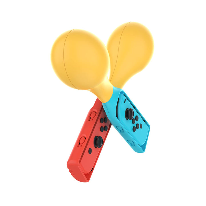 KETAN Enhance Your Gaming Switch Controller Grips for Samba de Amigo: Party Central - Compatible with Samba Maracas Games - Burlywood Color Retail $10.00