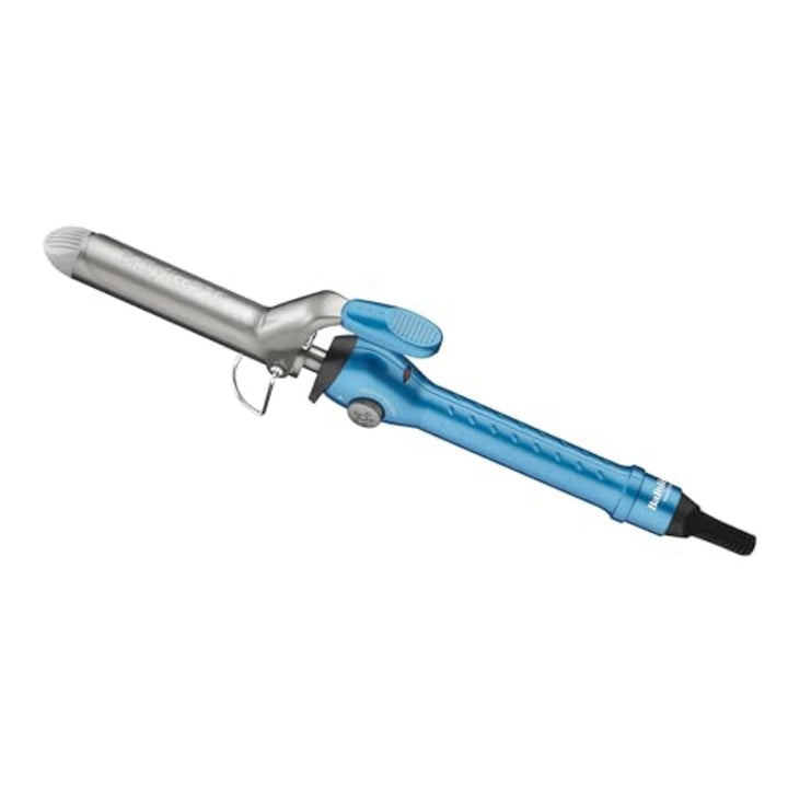 BaBylissPRO Nano Titanium Spring Curling Iron, 1" Professional Spring Hair Curler for Long Lasting Curls & All Hair Types