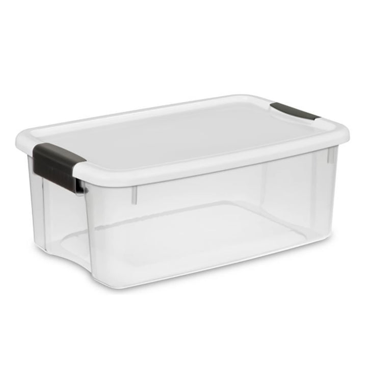 STERILITE 19848006 Ultra Storage Tote with Titanium latches, 18 Quart Retail $15.83