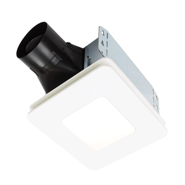 Broan-NuTone Bathroom Exhaust Fan with LED Light – Easy Retrofit Without Attic Access, Quiet 0.9 Sones, Effective Ventilation at 60 CFM ENERGY STAR Certified Moisture and Odor Control Retail $82.00