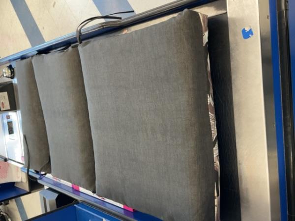 Cushioned Checkout Lane Divider - Leaf Pattern, Comfort Padded, Grocery Separator Retail $75.00