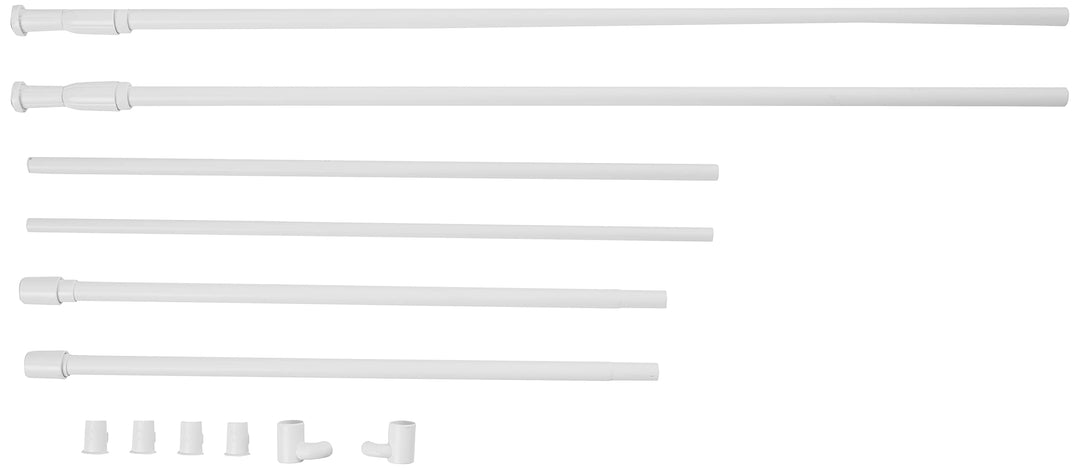 Umbra Anywhere Expandable Curtain Rod and Room Divider, White Retail $50.00