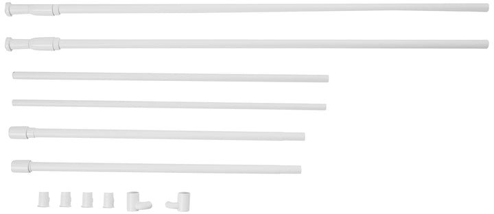 Umbra Anywhere Expandable Curtain Rod and Room Divider, White Retail $50.00