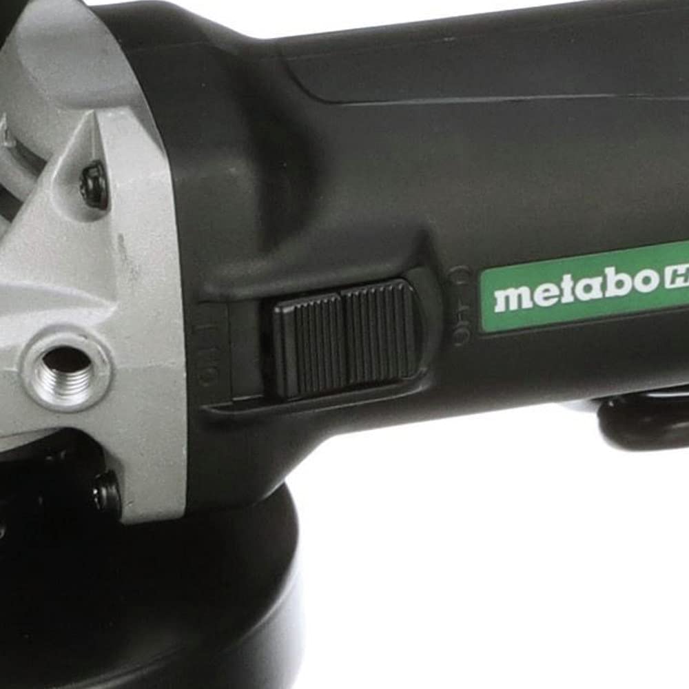 Metabo HPT 4-1/2-Inch Angle Grinder, Includes 5 Grinding Wheels & Hard Case, 6.2-Amp Motor, Compact & Lightweight, G12SR4 Retail $69.00