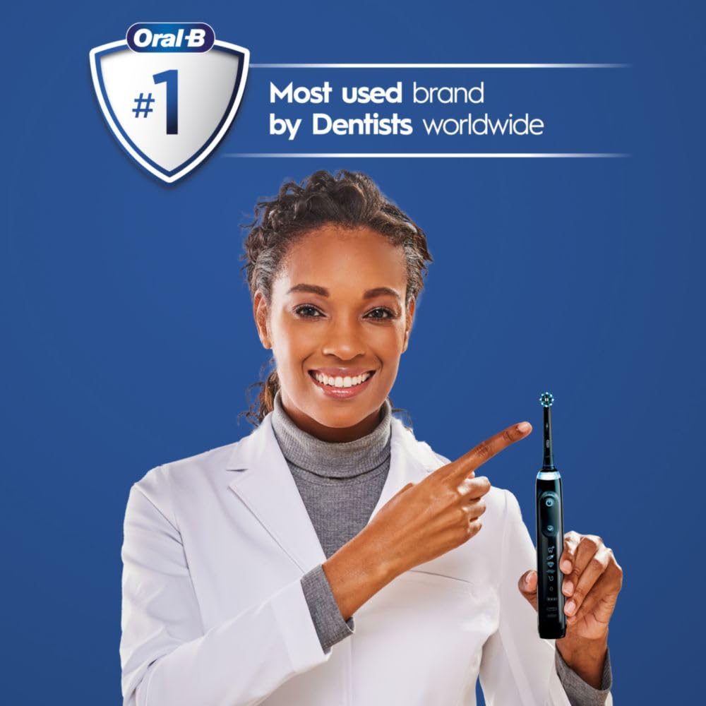 Oral-B Genius X Limited Rechargeable Electric Toothbrush with 1 Replacement Brush Head, Travel Case, Midnight Black Retail $199.99