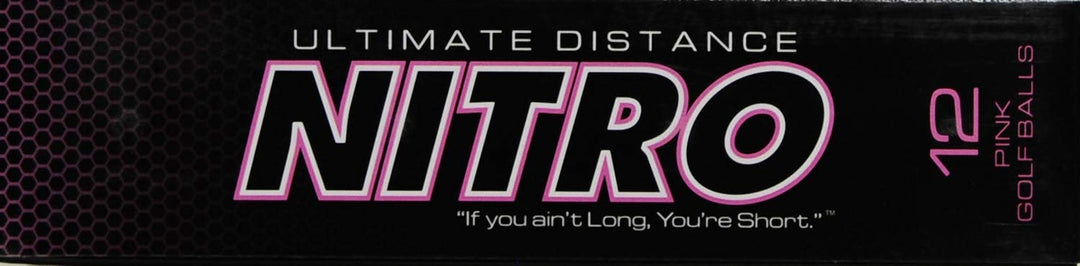Nitro Pink Golf Balls Retail $19.99