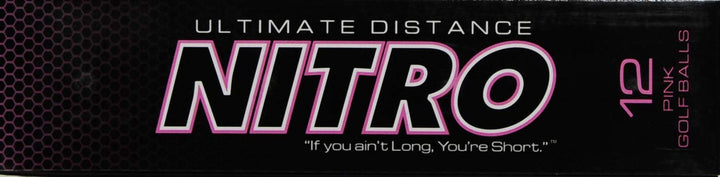 Nitro Pink Golf Balls Retail $19.99