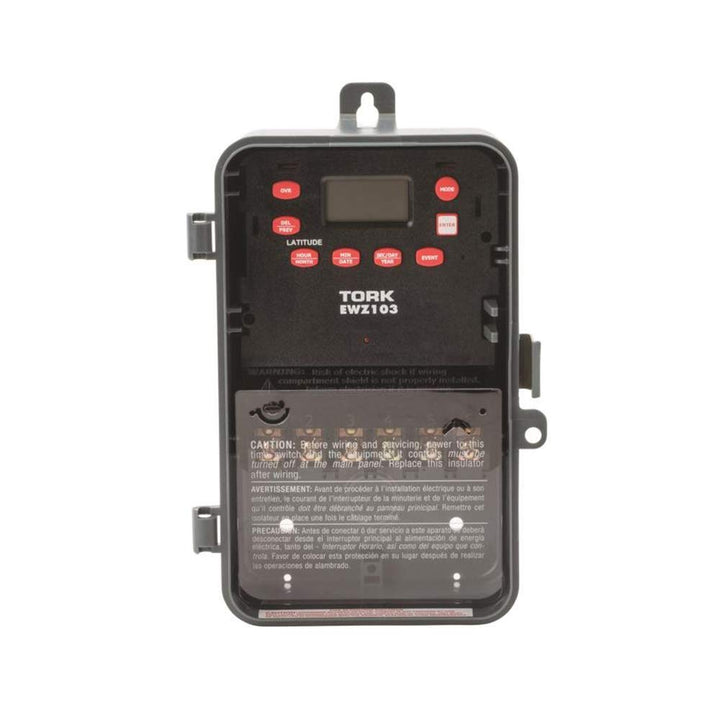 EWZ Series Multipurpose Control Astronomic 7 Day Time Switch, 120-277 VAC Input Supply, 1 Channel, DPST Output Dry Contact Retail $120.98