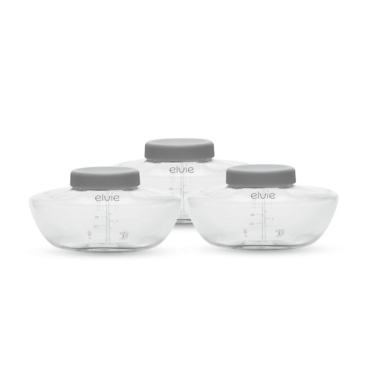 Elvie Pump - Breastmilk Storage Bottles - BPA Free - Breast Feeding Essentials - 3 Pack Retail $25.99