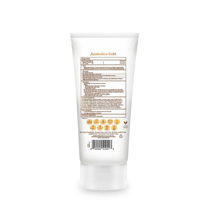 Australian Gold Botanical SPF 30 Mineral Sunscreen Lotion, Non-Chemical Sunblock with Titanium Dioxide & Zinc Oxide, Native-Australian Ingredients, Water-Resistant, Citrus Oasis Fragrance, 5 Oz Retail $14.99