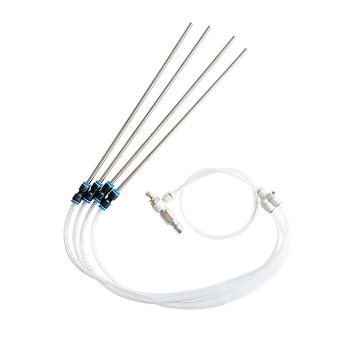 Jawmoy 1 PC Pneumatic Carbon Deposition Cleaning Tools with Adjustment Switch Carburetor Carbon Deposit dirts Jet Cleaning Equipment (Silver) Retail $18.99
