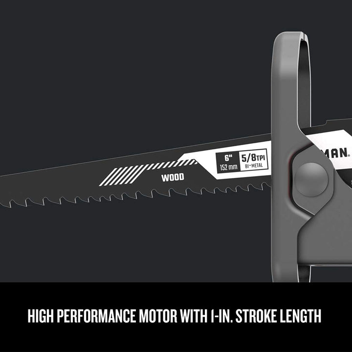 CRAFTSMAN V20 Reciprocating Saw, Cordless, 3,000 RPM, Variable Speed Trigger, Quick Easy Blade Change, Bare Tool Only (CMCS300B)