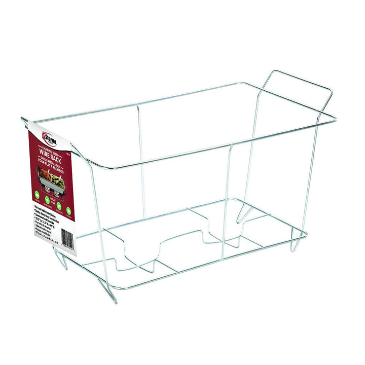 Sterno Chafing Dish Wire Rack, Silver Retail $44.40