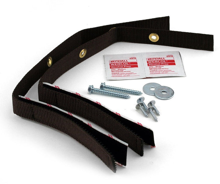 Quakehold! Furniture Strap Kit, Antique Brown