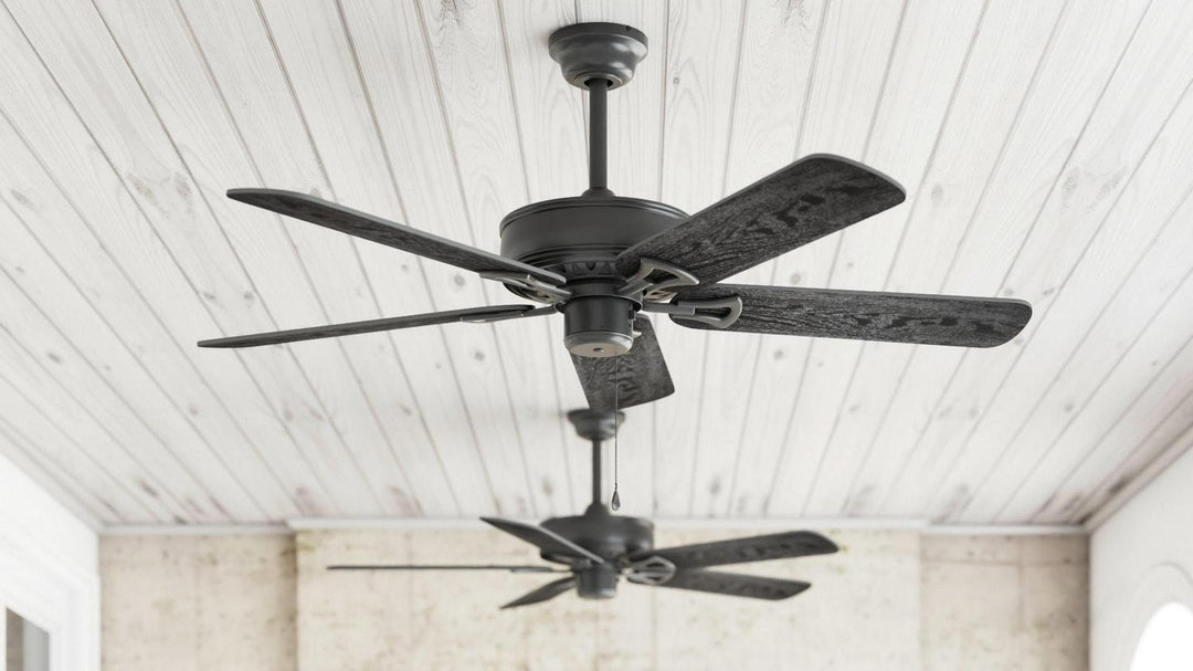 Ceiling Fan Indoor Outdoor Calera Transitional Home 52-in Bronze (5-Blade) Retail $119.98
