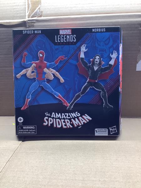 The Amazing Spider-Man Marvel Legends Pack 2 Figurines Spider-Man & Morbius 15 cm Retail $47.32