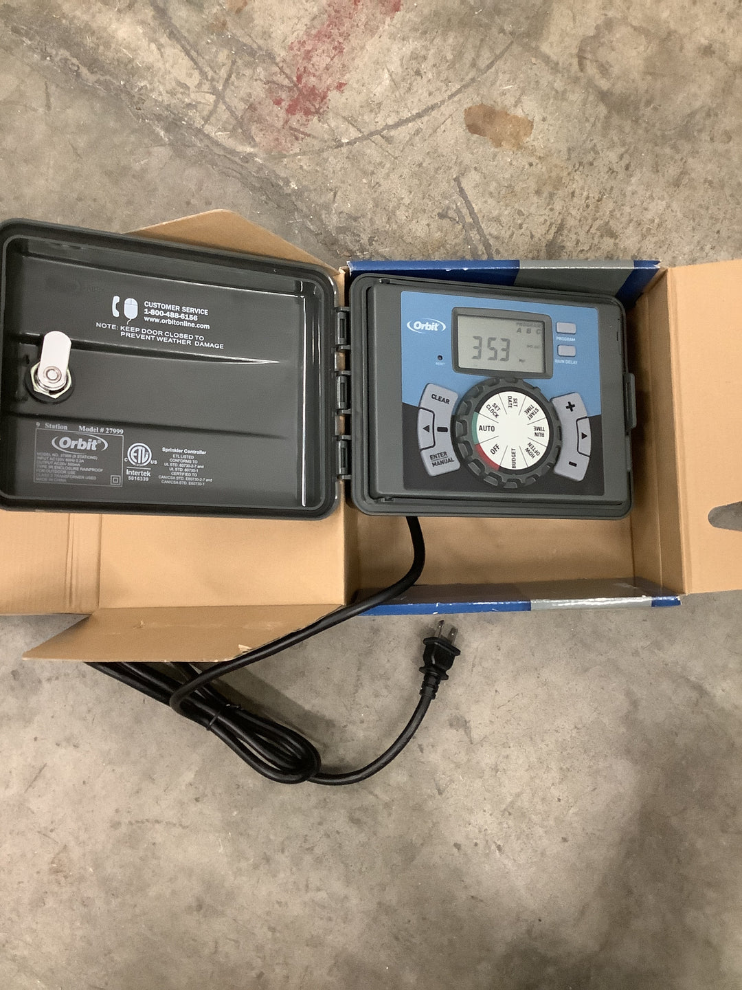 Orbit 9-Station Indoor/Outdoor Irrigation Timer