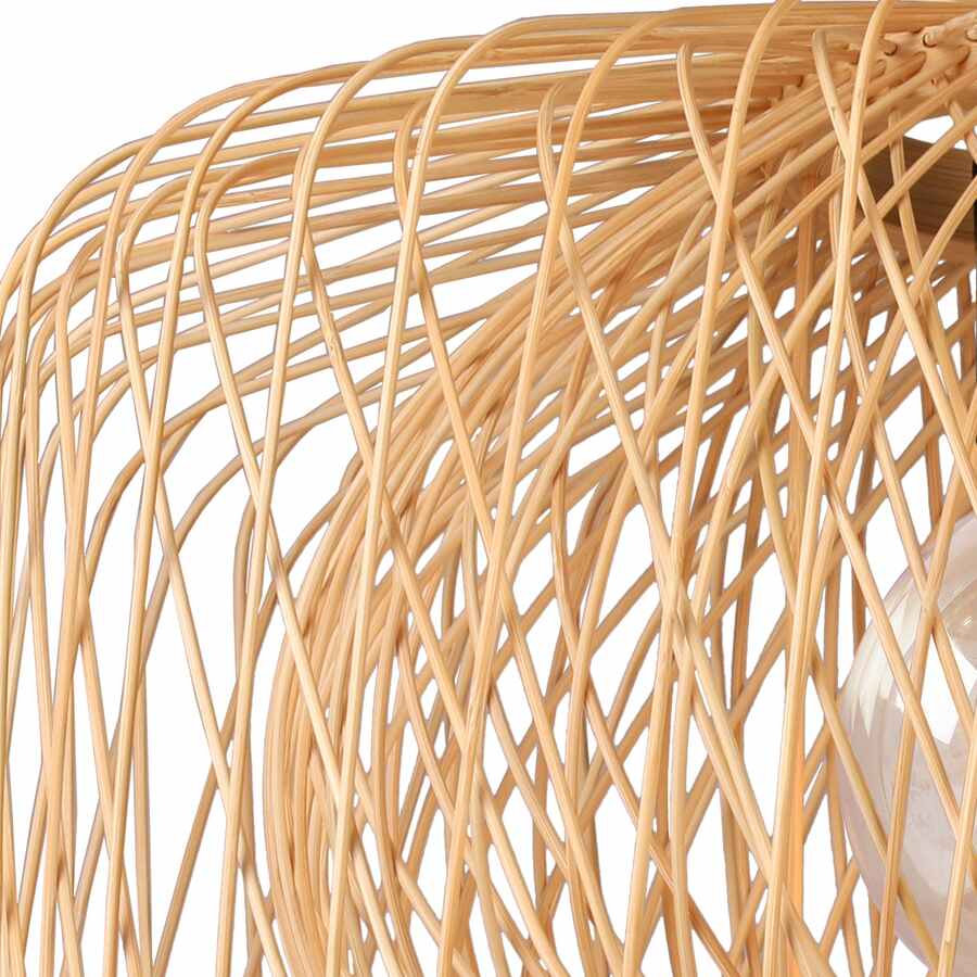 Plafonnier Harlowe Par Allen + Roth 13 Po Naturel Traditionnel Ampoule Incandescente, 1/pqt KHM4291A - Rona Retail $91.94