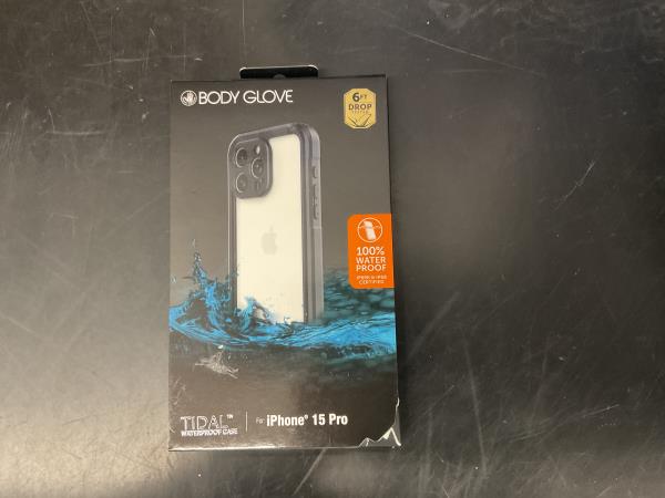 Body Glove Tidal - iPhone 15 Pro Waterproof Case - Clear Retail $19.88