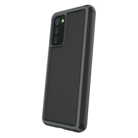Onn. Slim Rugged Phone Case for Samsung Galaxy A03s - Black/Gray Retail $13.88
