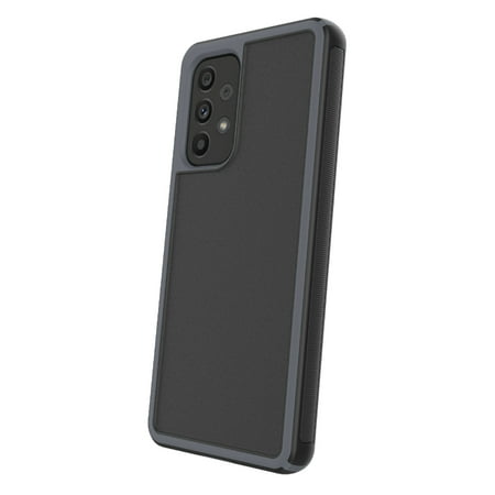 Onn. Slim Rugged Phone Case for Samsung Galaxy A53 5G - Black/Gray Retail $13.88