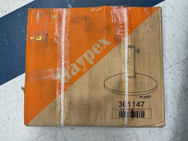 Maypex concrete filled umbrella base Retail $32.99