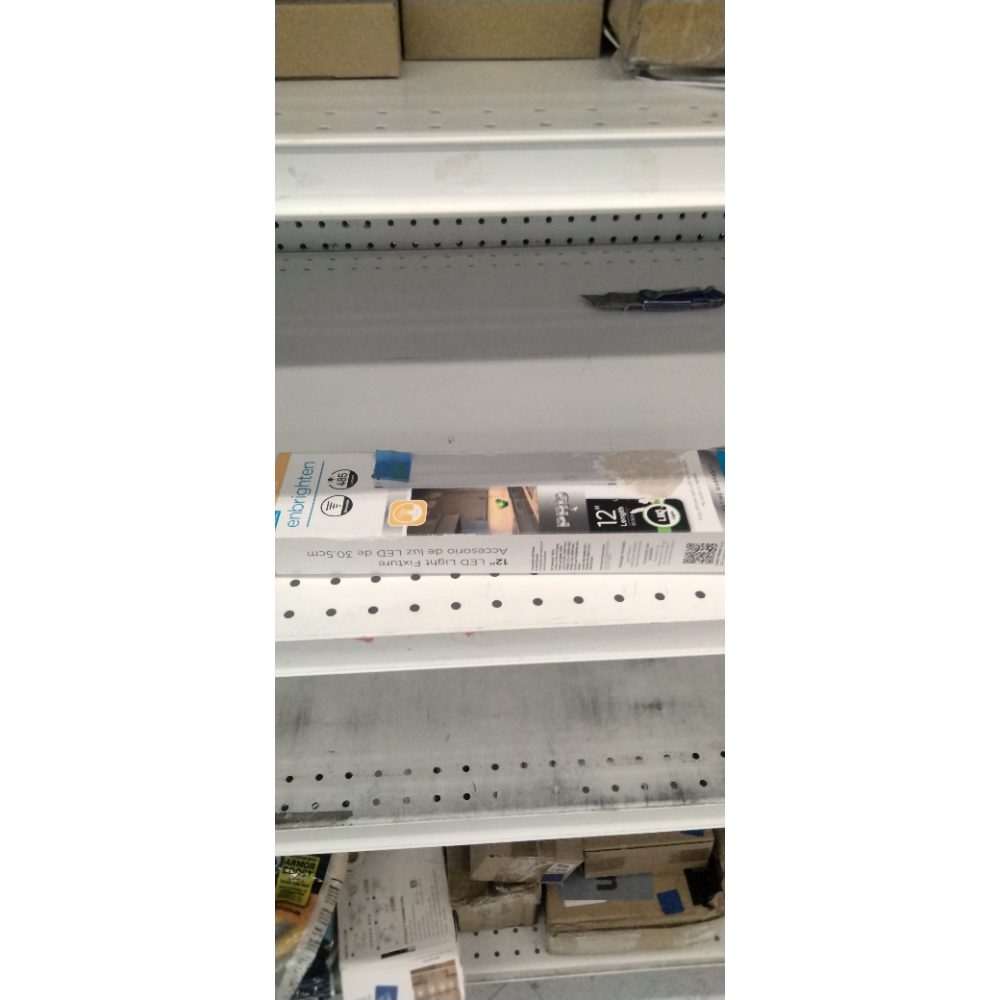 Enbrighten 12 inch Hardwired Under Cabinet Lights, Soft Warm White Light, (300K) Under Cabinet Lighting, Dimmable Under Counter Lights for Kitchen, 38977-T1