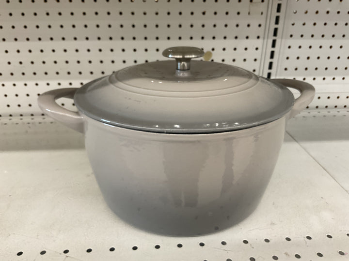 Tramontina 4pc Stackable Enamel Cast Iron Cookware Set Dutch Oven Braiser Pan Retail $159.99