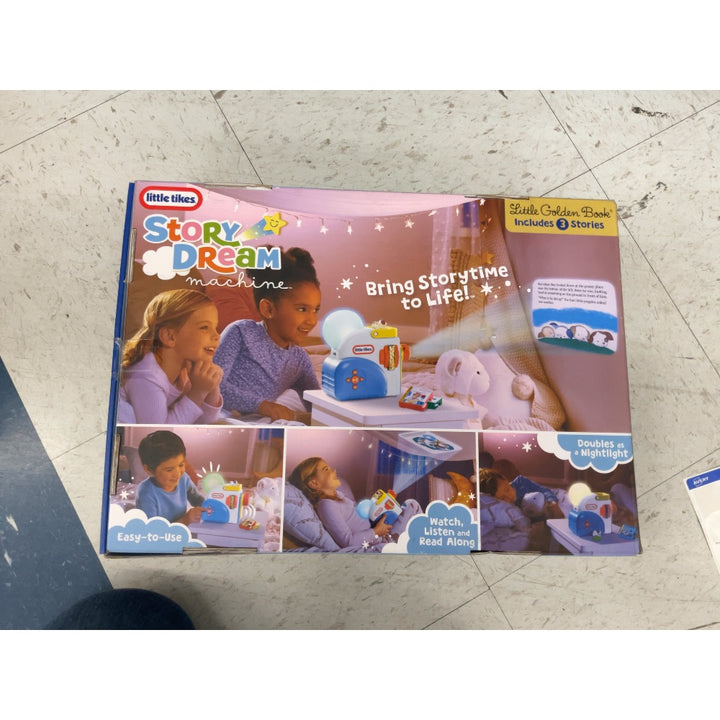 Little Tikes Story Dream Machine, Storytime Projector, Includes 3 Stories
