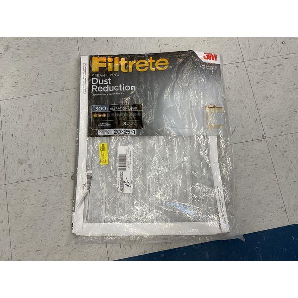 Filtrete Dust Reduction, 300 MPR, 20x25x1 - Dust & Lint Air Filter Retail $15.00
