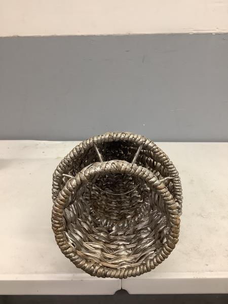 Metallic Woven Cone Tree Decoration Retail $35.00