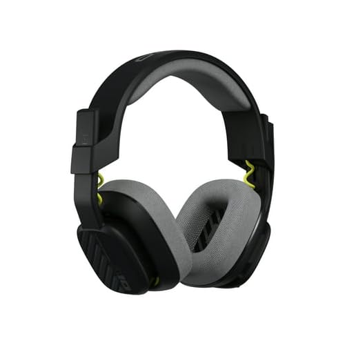 Logitech G Astro A10 Gen 2 Cross-Platform Wired Gaming Headset for PlayStation 5/4, Xbox S|X, Nintendo Switch, PC: 3.5mm Headphone Jack, 32mm Drivers, Flip-to-Mute Mic, Over-Ear - Black/Xbox Edition