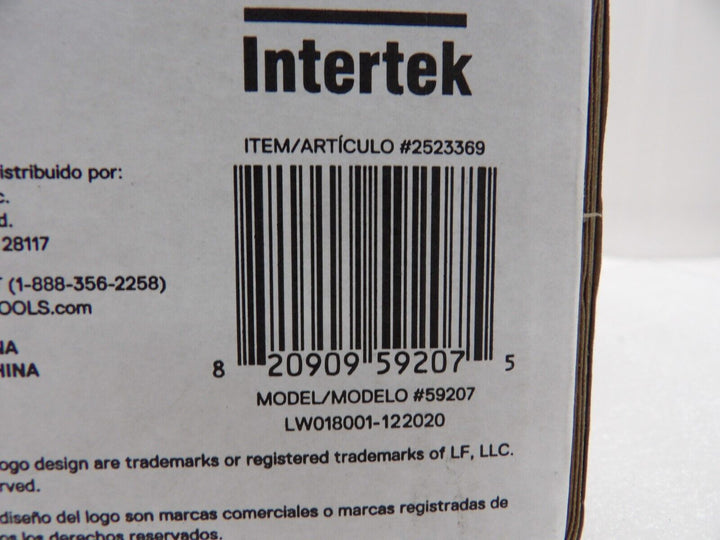 Kobalt 4" Hand Held Tile Saw Corded Electric 59207 12 Amp