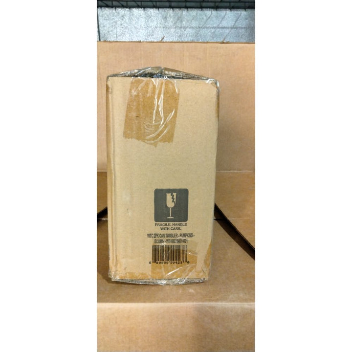 Way To Celebrate! WTC 2PK Can Tumbler - Pumpkins - ECOMM Retail $10.00