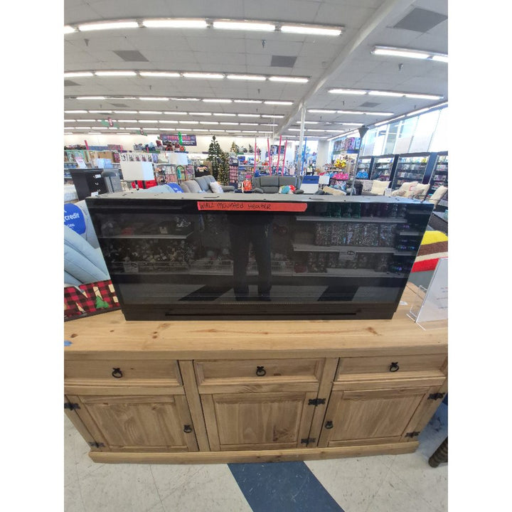 Unknown Brand Wall Mounted Heater - Electric Fireplace, Black retail $417