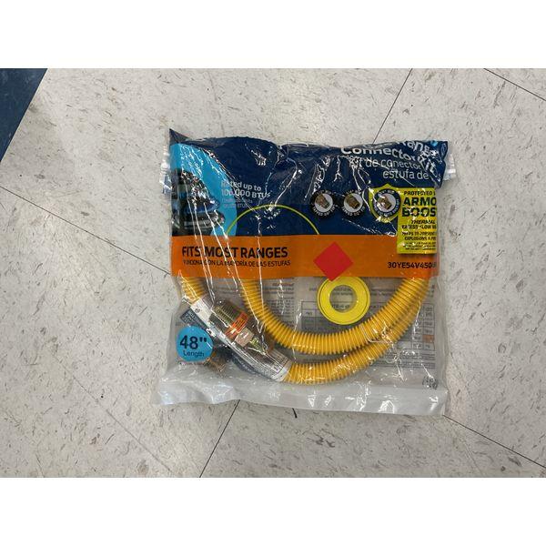 Everbilt, Gas Range Connector Kit - Fits Most Ranges, 48-Inch Length
