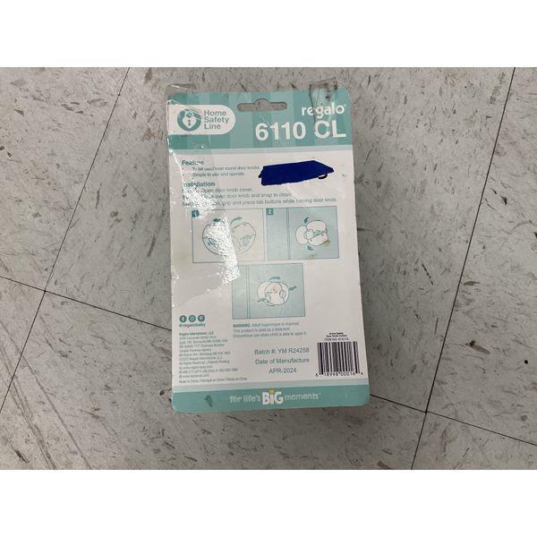 Regalo 6110 CL Home Safety Round Door Knob Cover - Simple to Use Retail $10.00